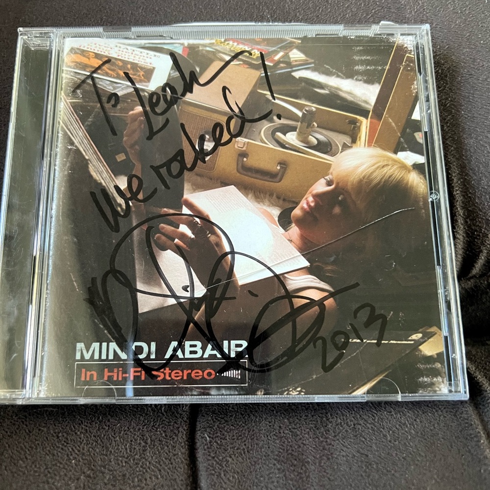 Signed Mindi Abair In Hi-Fi Stereo CD